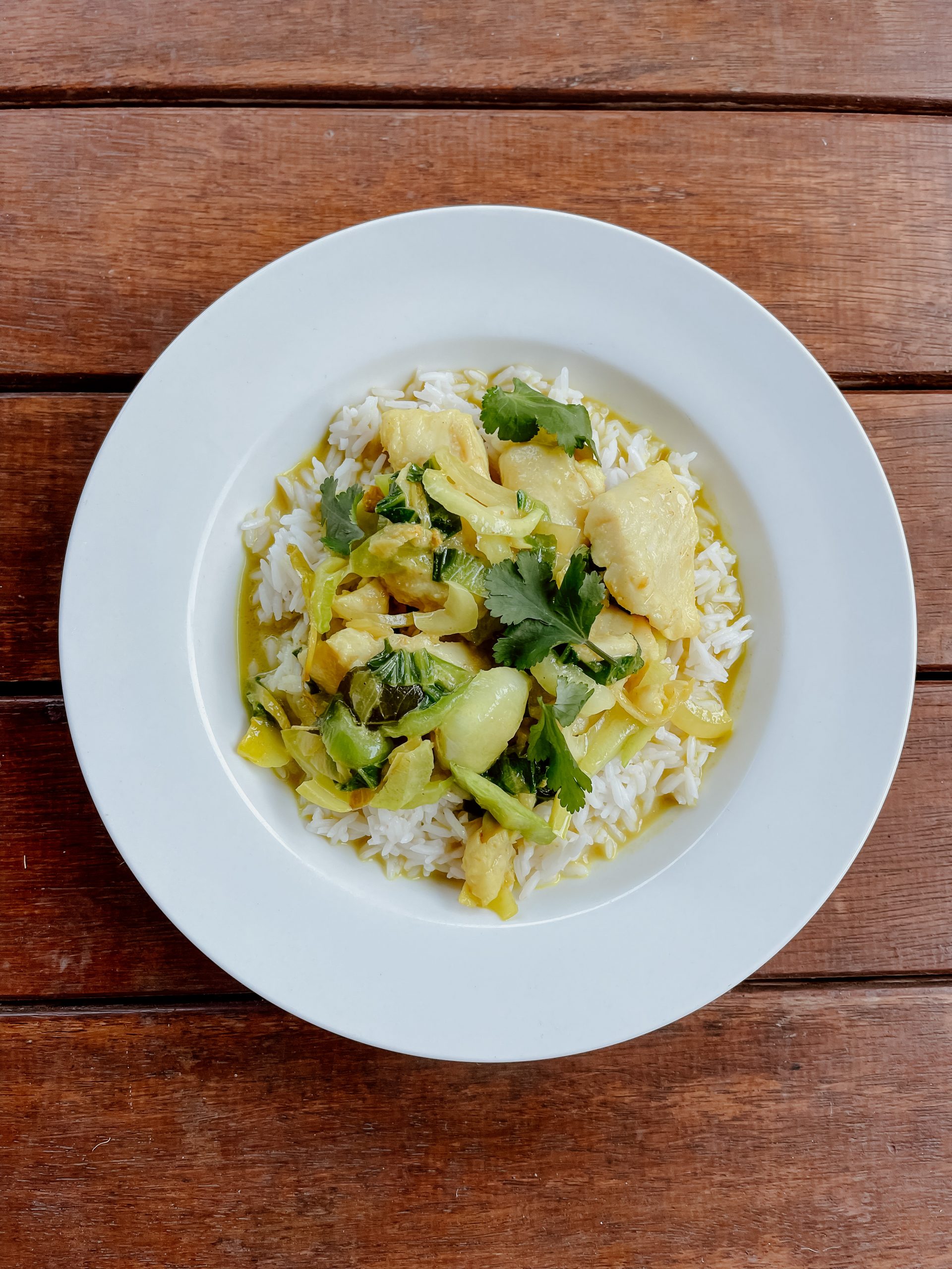 Turmeric and Coconut Fish Curry