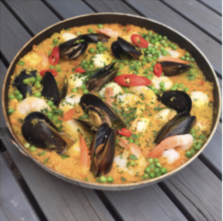 Healthy Mumma Seafood Paella